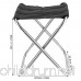 T-best Stool Portable Aluminum Alloy Folding Chair Stool for Outdoor Camping Picnic Fishing - B07FMJPRLY