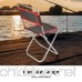 VGEBY Fishing Folding Chairs Portable Aluminum Alloy Folding Stool with Backrest for Camping Fishing Hiking Gardening Beach - B07FSQV529