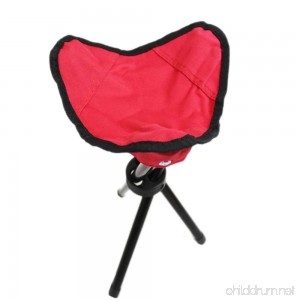 WETOO Slacker Chair Folding Stool Lightweight Camping Stools for Camping Hiking Fishing - B07B8DL825