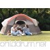 ALPHA CAMP Dome Family Camping Tent 6 Person - Orange 14' x 10' - B07595MQQP