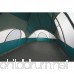 Family Camping Tent for 8-Persons with Removable Center Room Divider and Two Front Doors - Turquoise/Light Grey - B06XCLJ82B