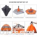 HOSPORT Camping Tent 4 Person Tent Pop Up Instant Automatic Backpacking Dome Tents Waterproof Canopy Tent for Camping Outdoor Sports Travel Beach - B07BX9PZZ3