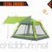 KingCamp 3-4 Person Beach Tent UPF 50+ Sun Shelter With Canopy and Mesh Side Walls - B07536NR14