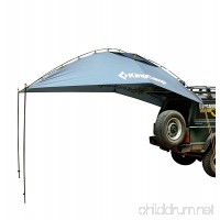 KingCamp Awning Sun Shelter Auto Canopy Camper Trailer Tent Roof Top for Beach  SUV  MPV  Hatchback  Minivan  Sedan  Camping  Outdoor  Anti-uv Tents  Waterproof  Portable - B00Q4CQLY2