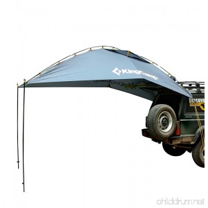 KingCamp Awning Sun Shelter Auto Canopy Camper Trailer Tent Roof Top for Beach SUV MPV Hatchback Minivan Sedan Camping Outdoor Anti-uv Tents Waterproof Portable - B00Q4CQLY2