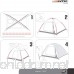 NTK Oregon GT 5 to 6 Person 10 by 10 Foot Outdoor Dome Family Camping Tent 100% Waterproof 2500mm Easy Assembly Durable Fabric Full Coverage Rainfly Micro Mosquito Mesh for - B01M09VVXW