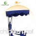ALPHA CAMP Shade Canopy Chair Folding Camping Chair Support 350 LBS - Navy Blue - B0759JPGGZ
