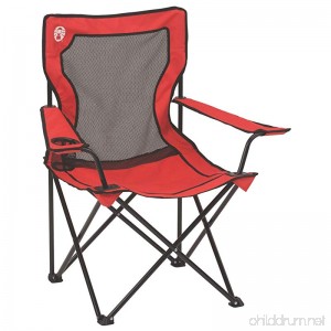 Coleman Broadband Mesh Quad Camping Chair - B00BPWDMOS