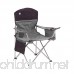 Coleman Oversized Black Camping Lawn Chairs + Cooler 2-Pack | 2000020256 - B00BVP163I