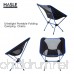 HASLE OUTFITTERS Camping Chairs Ultralight Chairs Moon Leisure Chair Folding camping chair for Travel Picnic Beach Fishing. - B07BDHM3RB