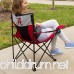 Logo Collegiate Folding Elite Chair with Mesh Back and Carry Bag - B00W1X91UO