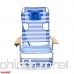 Ostrich 3 N 1 Beach Chair/Lounger / Chaise with Side Tray - B00VWJG2YQ