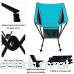 Reliancer Portable Camping Chair Compact Ultralight Folding Beach Hiking Backpacking Chairs Ultra-Compact Moon Leisure Chair Heavy Duty 330lbs for Hiker Camp Fishing w/Cup Holder Carrying Bag - B07BMQQQWN