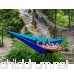 Chill Gorilla DOUBLE HAMMOCK WITH TREE STRAPS. Perfect for Backpacking Camping Travel Beach Yard. Portable Parachute Hammock. Easy to Setup. 126(L) x 78(W) Lightweight Ripstop Nylon. - B01LYOL6QH