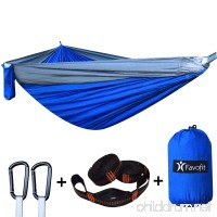 Favofit Camping Hammock with Straps (Combined 22 Loops and 16 FT) - B06XBW669C