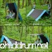 Lazy Monk Portable Camping Hammock Tent - 2 Person Hammocks with Tree Straps - BEST Double Parachute Gear - B075ZBW4PY
