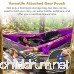 OUTDRSY Reinforced Camping Hammock Full Set 550lbs Capacity 118 x 78 Double Size Tree Hammock Compact 210T Nylon Parachute Hammock with Set of Widened Tree Straps & Carbon Steel Carabiners - B078GH4XLY
