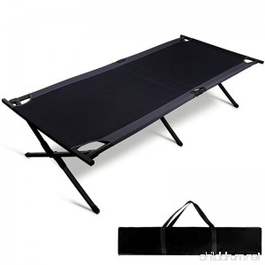 PORTAL 83 XL Heavy Duty Folding Portable Camping Cot Pack-away Outdoor Fold Up Bed - B073PQSQJ9