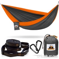 Traveler Fantasy Hammock for Camping Complete Bundle - 70% OFF! - HUGE Sale! Ending Soon!- Top Rated  Portable – Includes: Double Parachute Hammock  2 Heavy Duty 10' Tree Straps  Carabiners  Gift - B01N6DE591