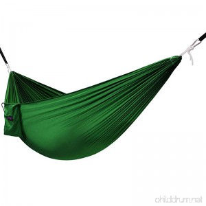 Yes4All Lightweight Camping Hammock with Strap & Carry Bag – Multi Color Available (Double) - B00VLWH7J8