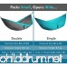 Youphoria Outdoors Portable Hammock with Tree Straps - Ultralight Travel Hammock For Camping Backpacking Hiking or Beach - Double & Single Hammocks (only 12 oz) - 400 lb Rated - B07BNY1VK5
