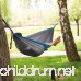 Youphoria Outdoors Portable Hammock with Tree Straps - Ultralight Travel Hammock For Camping Backpacking Hiking or Beach - Double & Single Hammocks (only 12 oz) - 400 lb Rated - B07BNY1VK5