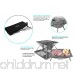 Charcoal Grill - Folding Stainless Steel Barbecue Grill for All Outdoor Adventures Collapsible Cooker with Travel Bag and Protective Case|Portable Outdoor Cooker for BBQ’s| Hiking | Beach - B01L2J4UJO