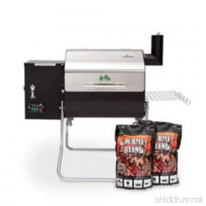 Green Mountain Grills Davy Crockett Wi-Fi Enabled Grill with 2 Pack Gourmet Blend Pellets - B01FOJ1J0G