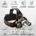 Active Pride Headlamp - Helmet Light - Led Headlamp Rechargeable - USB Flashlight - Waterproof Head Lamp - Work Headlamp - for Walking Running Camping - Camping Gear - B06XYSZMMZ