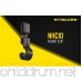 NITECORE NHC10 Headlamp Helmet Clips - 4pk for Hard Hats with Thin/No Edge plus Lumen Tactical Keychain Light - Works with HC60 HC70 HC50 HC30 and More! - B0753ZNW39