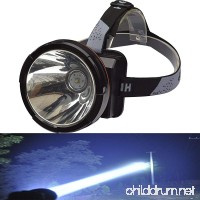 Odear Super Bright Headlamp Rechargeable LED Spotlight with Battery Powered Headlight for Hunting Camping Fishing (Large) - B06XRF146C