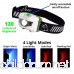 Running Headlamp LED Flashlight with Reflective Band - Bright Light Comfortable Waterproof 4 Light modes with Red; For Runners Hiking Camping Hunting Fishing Dog Walking Work DIY - B01A9P39CG