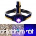 UV LED Headlamp Evary Rechargeable Zoomable Ultraviolet LED Purple Light 3 Modes for Spot Scorpions Pet Urine Counterfeit Money Bed Bugs Minerals Leaks Stain Detection - B01KV4GQ2U