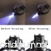Waterproof LED Headlamp Zoomable 3 Modes bright LED Headlights with Rechargeable Batteries Car Charger Wall Charger USB Cable for Camping Biking Hunting Fishing Outdoor Sports - B06VSQN52D