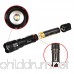 CVLIFE LED Tactical Flashlight T6 Outdoor Torch Light with 18650 Rechargeable Battery and Charger - B01MY81P4Y