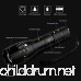 HEIRBLS LED Tactical Flashlight 1000 Lumen Portable Ultra Bright Handheld LED Flashlight with 5 Light Modes Zoomable Waterproof Rechargeable 18650 Lithium Ion Battery & Charger - B07CRLQSJV