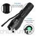 LED Tactical Flashlight Binwo Super Bright 2000 Lumen XML T6 LED Flashlights Portable Outdoor Water Resistant Torch Light Zoomable Flashlight with 5 Light Modes 2 Pack - B074MQG36R