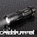 MIKAFEN 5 Pack Mini Flashlights LED Flashlight 300lm Adjustable Focus Zoomable Light (Black) - B0183JMQ9C