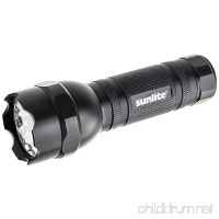 Sunlite 51003-SU AAA Tactical Flashlight with Red Laser  Water Resistant - B00H2WT028