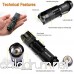 Super Bright Handheld LED Emergency Flashlights – Professional Series ZX-2 Mini High Lumen Flashlight – 3 Light Modes Adjustable Focus Outdoor Water Resistant – Perfect for Camping and Hiking - B01H2OAYE8