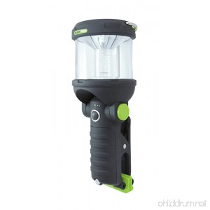 Blackfire BBM910 Clamp Light 230-Lumen 3AA LED 4-mode Dual Flashlight / Lantern Black/Green - B00D4N04ME