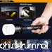 HONRIYA Super Bright LED Flashlight 12000 High Lumen with Camping Cap Diffuser 5 Light Modes for Camping and Hiking or Gift-Giving - B078RNCQ62