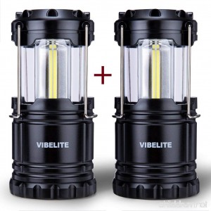 LED Camping Lantern Collapsbile COB light IP54 for Hiking Emergencies Hurricanes Outages 2Pack - B01KT54XYO