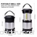 Odoland COB 4 Packs/2 Packs LED Lanterns 300 Lumen LED Camping Lantern Handheld Flashlights Camping Gear Equipment for Outdoor Hiking Camping Supplies Emergencies Hurricanes Outages - B073PY7K5M