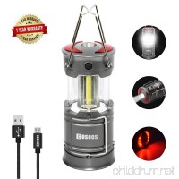 Rechargeable Camping Lantern Flashlight  COSOOS 2000mAh 18650 Batteries LED Lantern  SOS Mode Multi-Function LED Red Camping Light for Home  Garden  Hiking  Fishing or Emergency - B07CXNH3HB