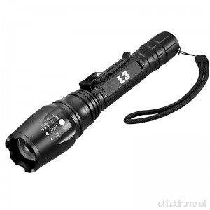 Shadowhawk CREE 12000LM T6 5Modes 18650 LED Flashlight Zoomable Military Torch - B075S1TSPV