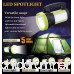 Yomer Flashlight Rechargeable CREE LED Spotlight Multi-functional Camping Lantern Waterproof LED Searchlight High Power Beam Flashlight - B07CXMKKXC
