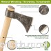 Throwing Hatchet for Boy Scouts - Lightweight Throwing Axe for Ages 13+ - 100% Blacksmith Hand Forged High Carbon Steel - B00DI2LR18
