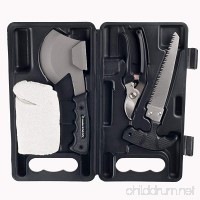 Wakeman Camping Tool Kit with Axe Saw Clippers & Gloves - B01MV3XX6G