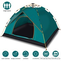 Cheryu Automatic Instant Family Tent for Camping Portable and Waterproof Instant Pop Up Backpacking Tents for 2-3 Person Outdoor Rainproof Camping Great for Picnic Hiking Beach Fishing Travel - B07D7S9KVM
